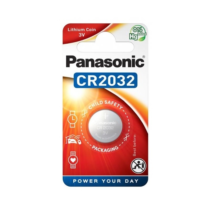 Liitiumpatarei Panasonic CR2032 BL-1